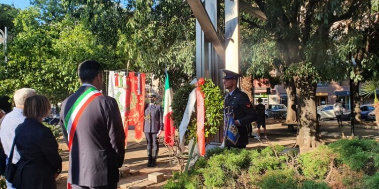 28 07 22 Oggi La Commemorazione Del 79^ Anniversario Della Strage Di Via Niccolò Dell'arca Cerimonia Piazza Umberto 1
